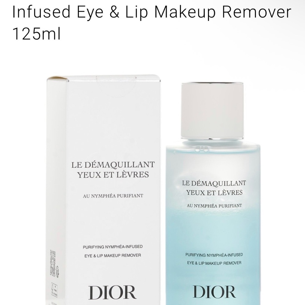 Dior Eye & Lip Makeup Remover - White Packaging - Picture 4 of 4